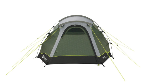 Outwell Two Room Tunnel Tent | Earth 3 Plus | 3 person(s) | Green