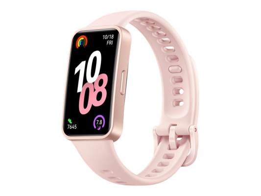 Huawei Band 10 | 1.47 inch AMOLED | Touchscreen | Heart rate monitor | Waterproof | Bluetooth | Pink