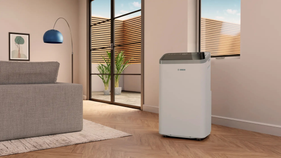 Bosch Mobile Air Conditioner | Cool 4000 | Suitable for rooms up to 85 m³ | White / Black