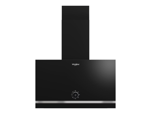 Whirlpool Hood | WHVA 62F LM K | Wall mounted | Energy efficiency class A | Width 59.8 cm | 485 m³ / h | Mechanical | LED | Black