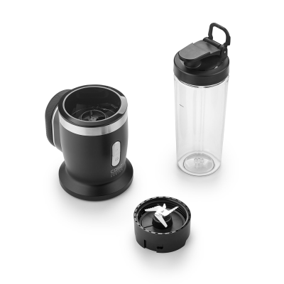 Caso Cordless Blender | Click & Blend | Tabletop | 240 W | Jar material Tritan | Jar capacity 0.5 L | Stainless steel / Matt Black