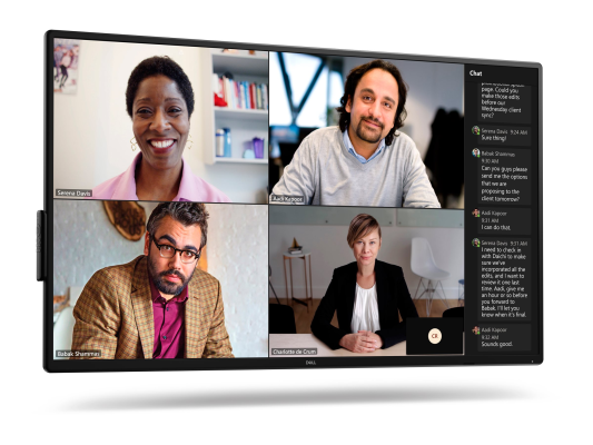 Dell | P5525QC | 55 " | IPS | 4K UHD | 16:9 | 60 Hz | 8 ms | 3840x 2160 pixels | 400 cd / m² | HDMI ports quantity 2