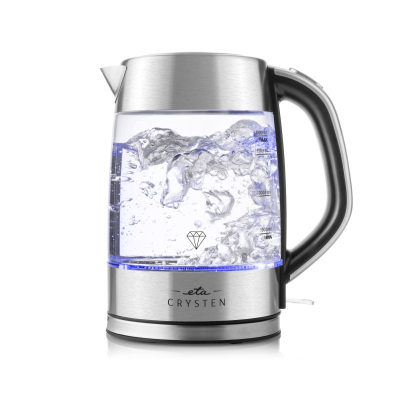 ETA Kettle | ETA415490000 Crysten | Electric | 2100 W | 1.7 L | Glass | 360° rotational base | Glass