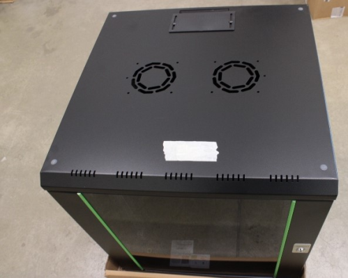 SALE OUT. Digitus 12U Wall Mounting Cabinet, Unique Series - 600x600 mm, Black | Digitus | Wall Mounting Cabinet Unique Series | DN-19 12U-6 / 6-SW | DAMAGED PACKAGING, SCRATCHES ON EDGES AND SIDE | Black | 60 x 60 cm