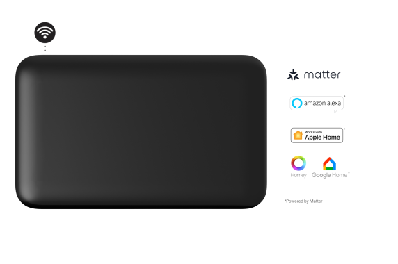 Mill Invisible Smart WiFi Panel Heater | PA700WIFI4B | Panel Heater | 700 W | Suitable for rooms up to 9-12 m² | Black | IPX4