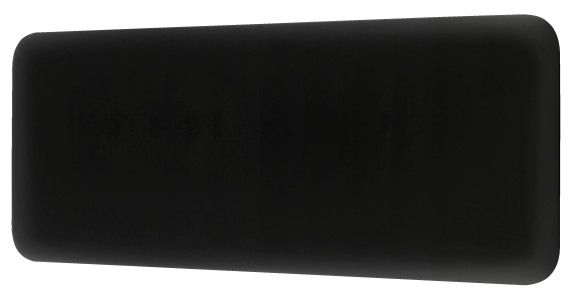 Mill Invisible Smart WiFi Heater | PA1300WIFI4B | Panel Heater | 1300 W | Suitable for rooms up to 15-19 m² | Black | IPX4