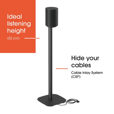 Vogels Floor stand | SFS 4113 Sonos speaker stand for Era 100 | Maximum weight (capacity) 2 kg | Black