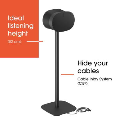 Vogels Floor stand | SFS 4133 Sonos speaker stand for Era 300 | Maximum weight (capacity) 4.5 kg | Black