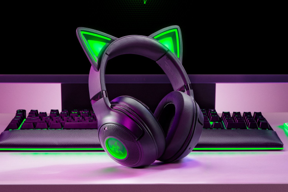 Razer Headset | Kraken Kitty V2 BT | Bluetooth | Over-ear | Microphone | Noise canceling | Wireless | Black