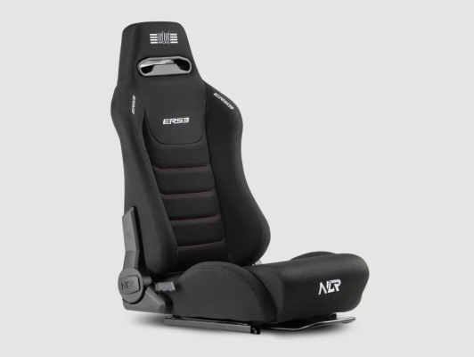Next Level Racing | SIMAERO Mesh Fabric | Reclining Seat | ERS3 Elite Fabric & Mesh Edition | Black