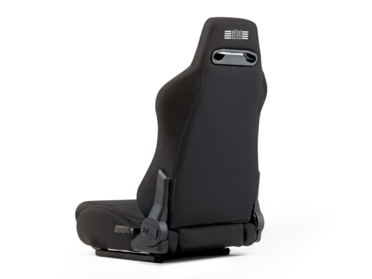 Next Level Racing | Premium PU Leather | Reclining Seat | ERS3 Elite PU Leather & Suede Edition | Black