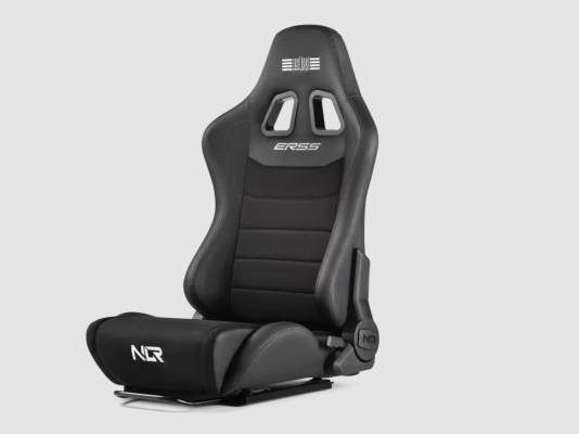 Next Level Racing | PU Leather & Suede | Reclining Seat | ERS5 Elite PU Leather & Suede Edition | Black