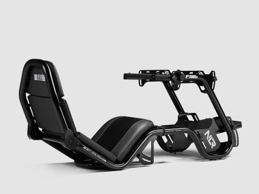 Next Level Racing | Steel | Racing Simulator Cockpit | F-GT Pro Formula and GT Grey Edition | Grey