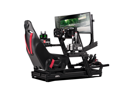Next Level Racing | GTElite Direct Monitor Mount | Flat screens: 27”- 43” and ultra-wide monitors: 49 " | Black