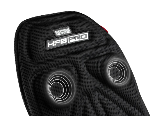 Next Level Racing | Haptic Feedback Gaming Pad | HF8 PRO | Black