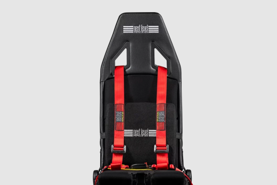 Next Level Racing | Flight Simulator Cockpit | Black and Red