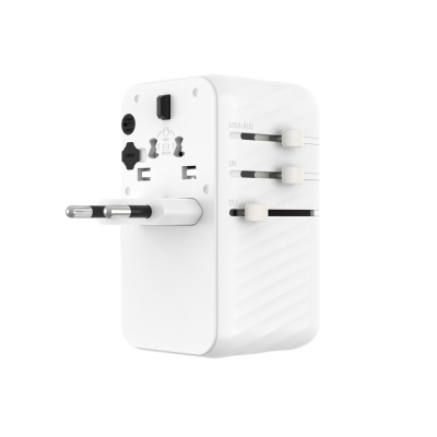 Fixed | Voyager 85W travel adapter for EU, UK and USA / AUS, with 4xUSB-C and 1xUSB output | Adapter
