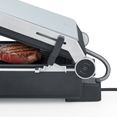 Caso Double Contact Grill | SteakChef | Contact grill | 2000 W | Stainless Steel