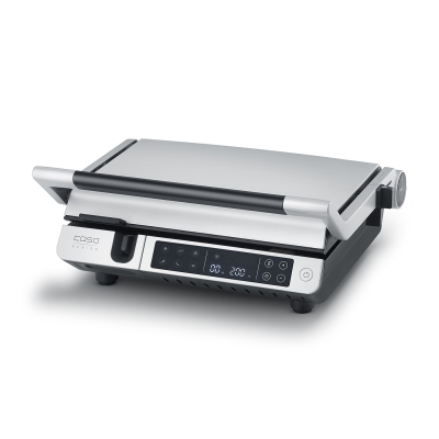 Caso Double Contact Grill with Thermocontrol | SteakMaster Pro | Contact grill | 2000 W | Stainless Steel / Black