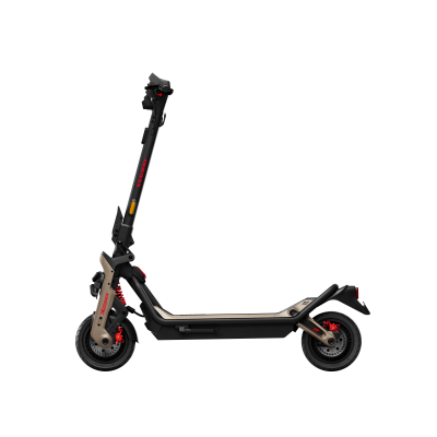Segway | Superscooter GT3 Pro | Electric Scooter | Max 2 x 3500W W | Up to 80 km / h | 11 " | Black and Gold