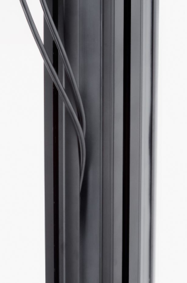 EDBAK Floor stand | TRV200 Videoconferencing Trolley | Tilt | 75-86 " | Maximum weight (capacity) 120 kg | Black