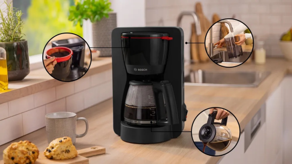 Bosch Coffee Maker | TKA2M113 My Moment | Drip | 1200 W | Black