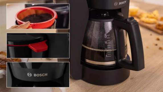 Bosch Coffee Maker | TKA2M113 My Moment | Drip | 1200 W | Black