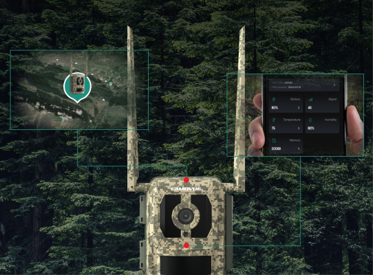 Reolink | 4K 4G Cellular Trail Camera with Live Streaming | Talon Series S130 | Trail | 8 MP | 4mm / F1.6 | IP67 | H.265 | MicroSD Card, up to 256 GB