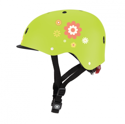 Globber Helmet Elite Lights, XS / S (48-53cm) | 507-106-2 | Green