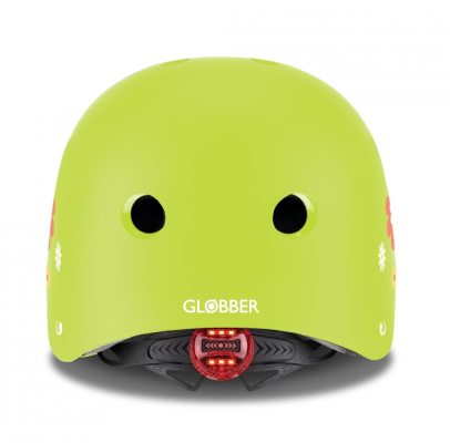 Globber Helmet Elite Lights, XS / S (48-53cm) | 507-106-2 | Green