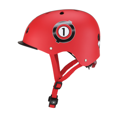 Globber Helmet Elite Lights, XS / S (48-53cm) | 507-102 | Red