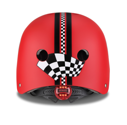 Globber Helmet Elite Lights, XS / S (48-53cm) | 507-102 | Red