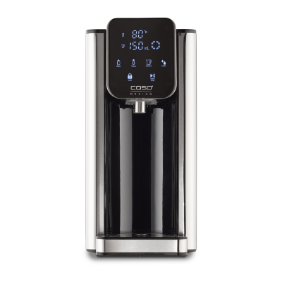 Caso Turbo Hot Water Dispenser | Hot 7 | Water Dispenser | 2200-2600 W | 2.7 L | Plastic / Stainless Steel | Black / Stainless Steel