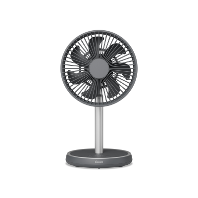 Duux Fan | Rize Flex | Stand Fan | Grey | Diameter 21 cm | Number of speeds 4 | Oscillation | 10 W
