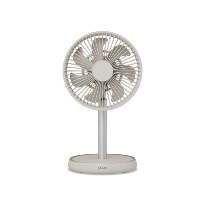 Duux Fan | Rize Flex | Stand Fan | Greige | Diameter 21 cm | Number of speeds 4 | Oscillation | 10 W