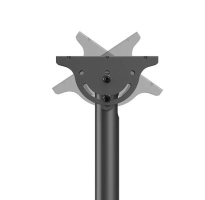 Neomounts CL35-340BL22 Dual Monitor / TV Mount Ceiling | Adjustable Height, Rotate, Tilt, Swivel | 23-42 " | Maximum weight (capacity) 45 kg | Black