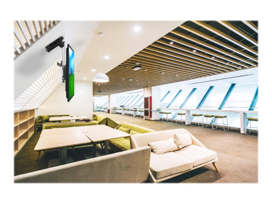 Neomounts FPMA-C020BLACK Monitor / TV Mount Ceiling | Adjustable Height, Tilt | 10-40 " | Maximum weight (capacity) 20 kg | Black