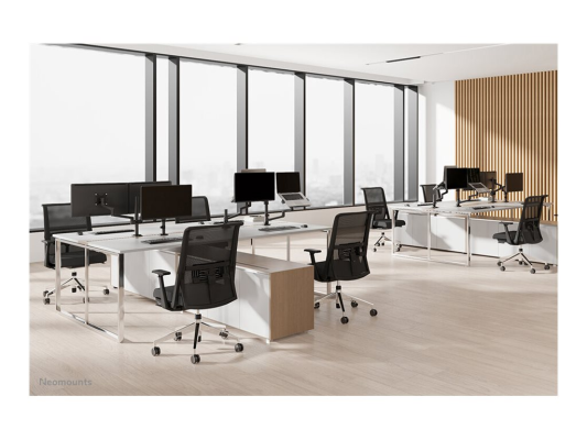 Neomounts Desk Mount | DS60-425BL2 Monitor Arm | Adjustable Height, Rotate, Tilt, Swivel | 17-27 " | Maximum weight (capacity) 8 kg | Black