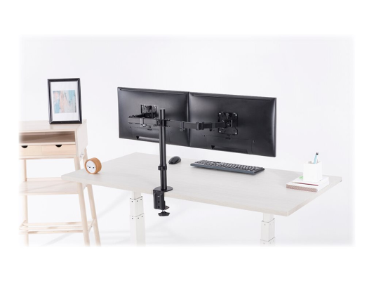 Neomounts Desk Mount | FPMA-D550DBLACK Monitor Arm | Adjustable Height, Rotate, Tilt, Swivel | 10-32 " | Maximum weight (capacity) 8 kg | Black