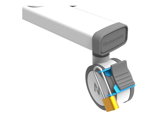Neomounts ABL-875 Wheel lock for trolleys suitable for FL55-875BL1 / WH1, FL50S-825BL1 / WH1, FL50-525 / 575BL1 / WH1