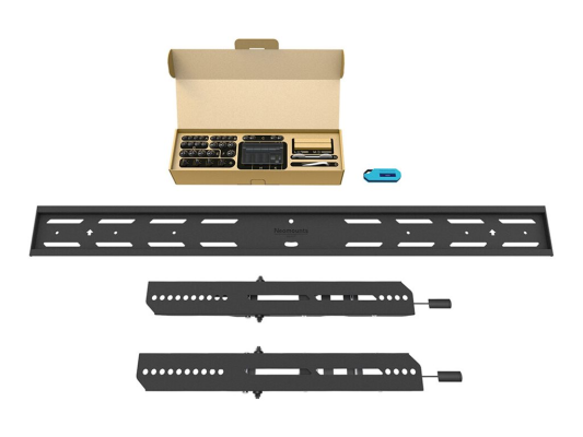 Neomounts Wall mount | WL30S-850BL18 TV mount wall | Adjustable Height | 43-86 " | Maximum weight (capacity) 60 kg | Black