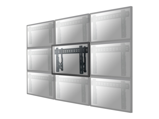 Neomounts Wall mount | LED-VW1000BLACK Videowall wall mount | 40-75 " | Maximum weight (capacity) 50 kg | Black