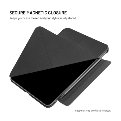 Fixed | Trinity Case | 10.9-11 " | Cover | Apple iPad 10.9" (2022) / iPad 11" (2025) | Black