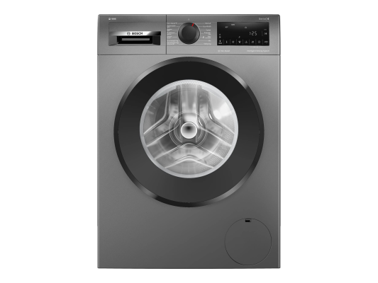 Bosch Washing Machine | WGG244RFSN | Energy efficiency class A | Front loading | Washing capacity 9 kg | 1400 RPM | Depth 59 cm | Width 59.8 cm | Display | LED | Grey