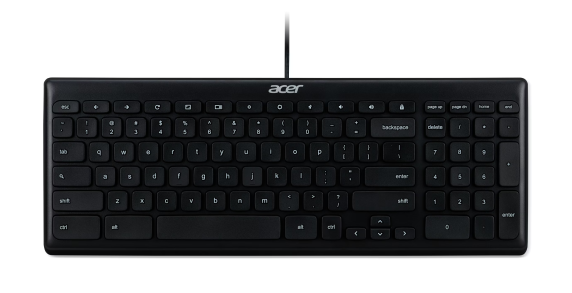 Acer AKW900 | Keyboard | Wired | US International | Black | USB