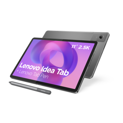 Lenovo Idea Tab Wi-Fi (w / o power adapter) | ZAFR0405SE | 11 " | Luna Grey | IPS | 2560 x 1600 pixels | MediaTek | Dimensity 6300 | 8 GB | Soldered LPDDR4x | 128 GB | Wi-Fi | Front camera | 5 MP | Rear camera | 8 MP | Blue