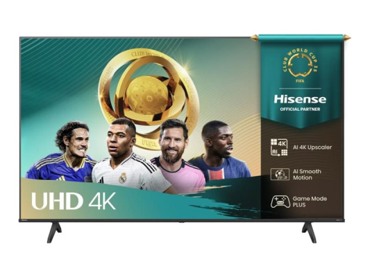 Hisense UHD Smart TV | 50A6Q | 50" | Smart TV | VIDAA OS | UHD | Black