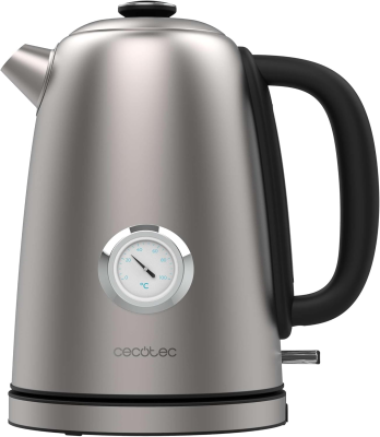 Cecotec Kettle | Thermosense 620 Vintage | Electric | 2200 W | 1.7 L | Stainless steel | 360° rotational base | Stainless steel