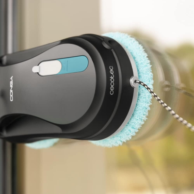 Cecotec Window Cleaning Robot | Conga Windroid 890 SprayWater Smart Connected T | Corded | Black