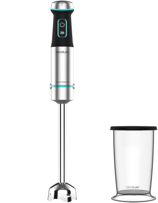 Cecotec | Hand Blender | Power TitanBlack 1200 XL | Hand Blender | 1200 W | Stainless steel